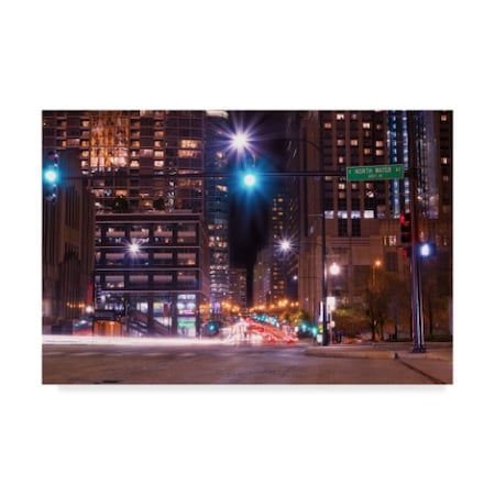 Njr Photos 'Night Rush' Canvas Art,22x32